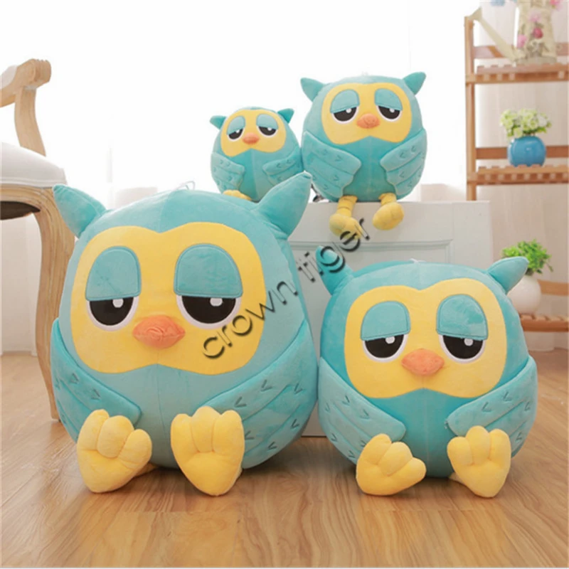 18 20 см Популярная Ночная Сова плюшевая игрушка для детей мальчики девочки кукла с