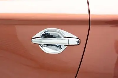 АБС пластик хром боковая дверная ручка крышка чаши для Mitsubishi Outlander 2013 2016|door handle bowl