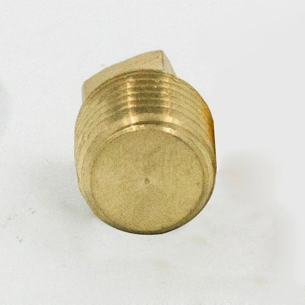 Набор из 2 латунных фитингов для труб квадратная головка штекер 1/8 дюйма 1/4 3/8 1/2 3/4