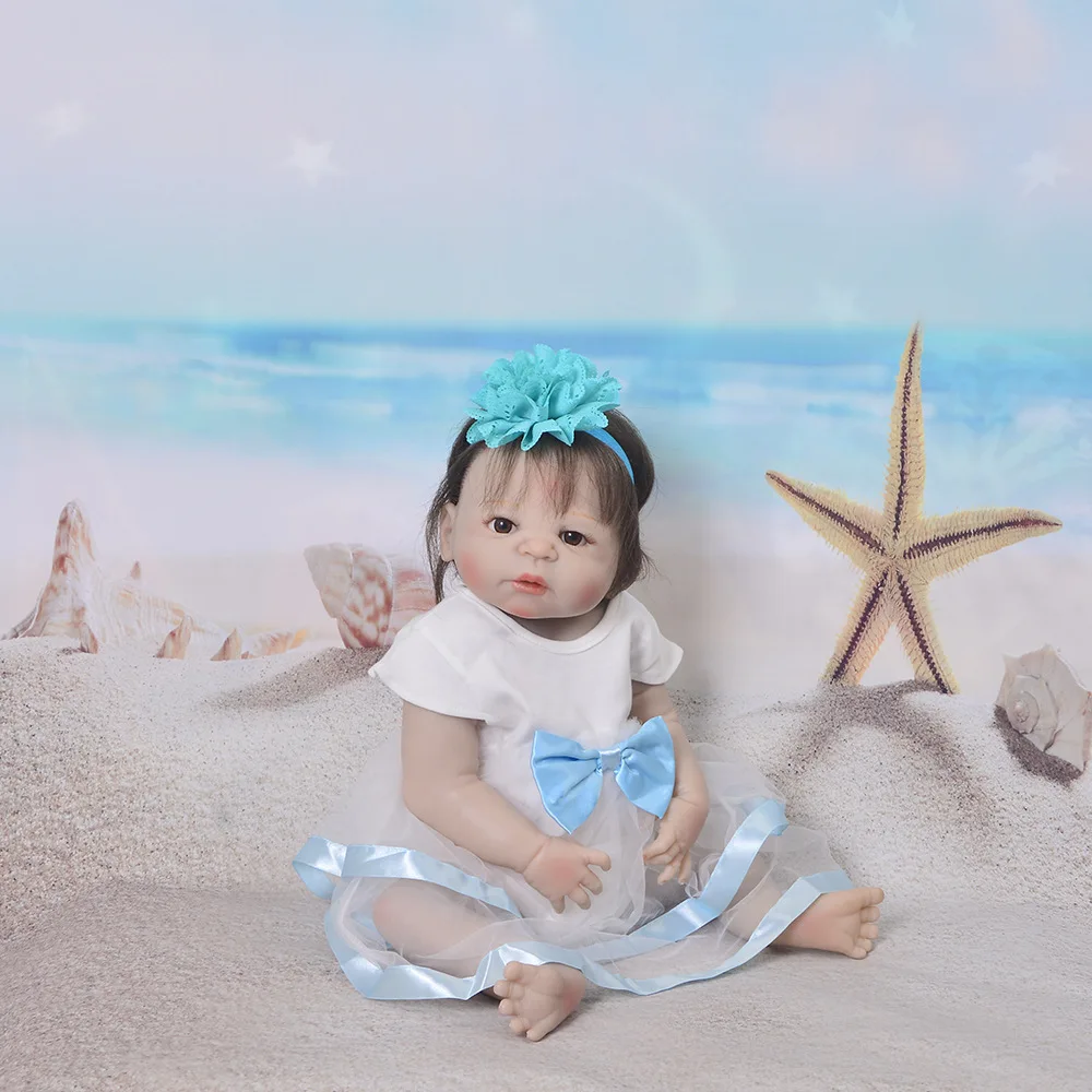 Кукла Реалистичная силиконовая модная младенец кукла для купания игрушка детей