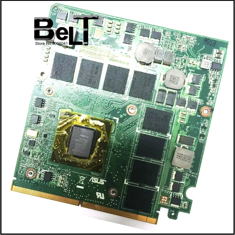 Оригинальная видеокарта G73 _ MXM HD5870 HD 5870 1 ГБ 216 0769008 для ASUS G73JH Laptopo VGA Видеокарта