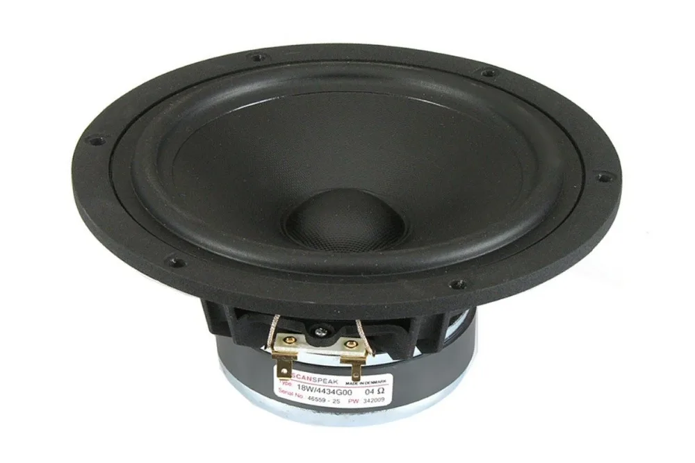 Hf-217 Hi-Fi колонки 6 5 дюймов НЧ СЧ блок/18w4434g0 0/ 4 Ом 91.3db | Электроника