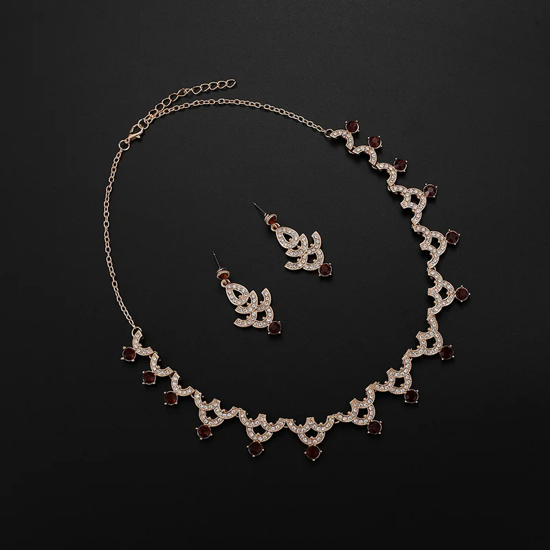 Серьги из сплава ожерелье двух частей u образные накладные обручальные свадебные