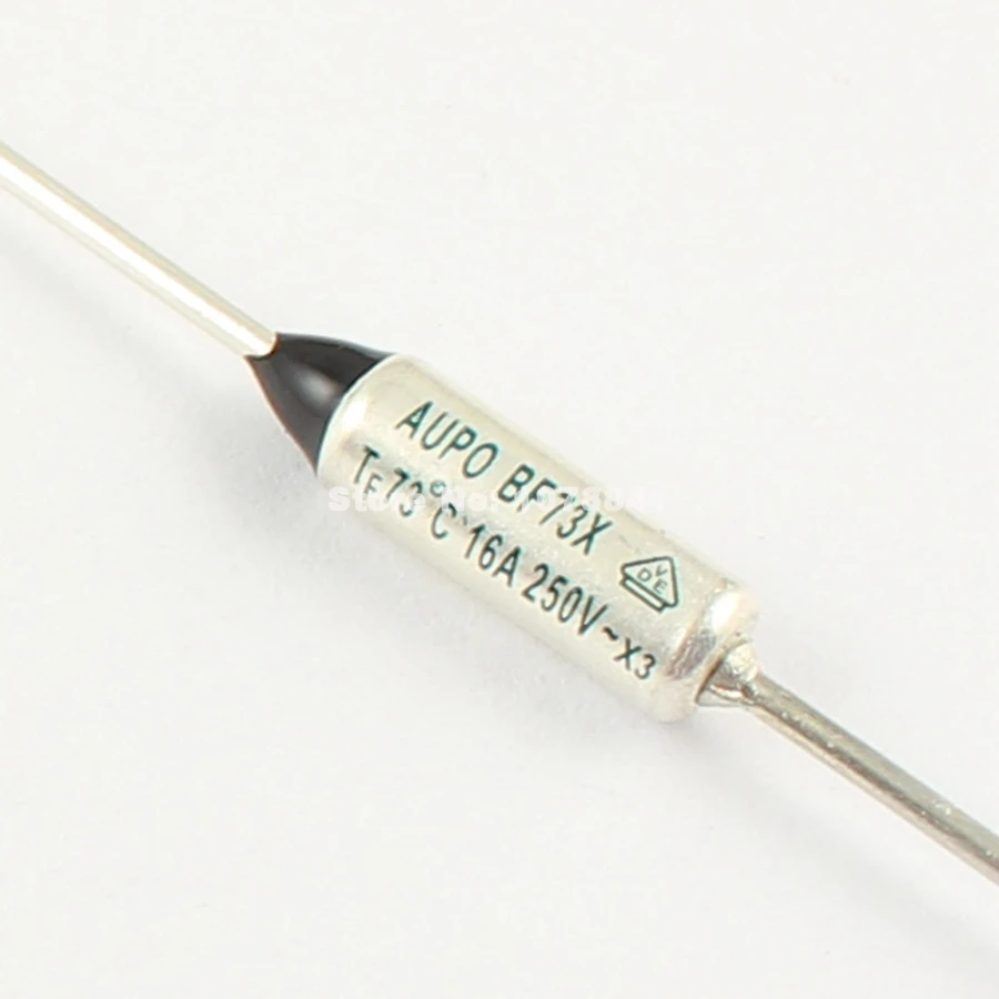 10pcs Aupo Thermal Fuse Cutoff TF 73 Degree 250V 16A BF73X | Обустройство дома