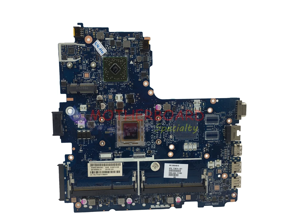 Vieruodis для HP PROBOOK 455 G2 Материнская плата ноутбука с A8-7100 CPU 773074-001 773074-501 773074-601 LA-B191P
