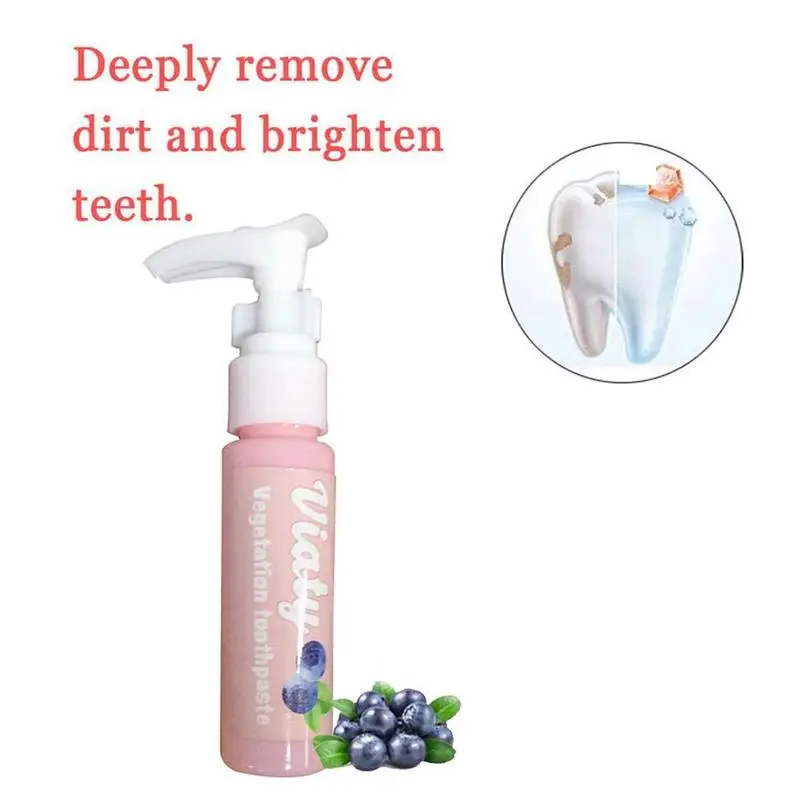 Дорожная фруктовая зубная паста из соды фрукты черника апельсины зеленые яблоки