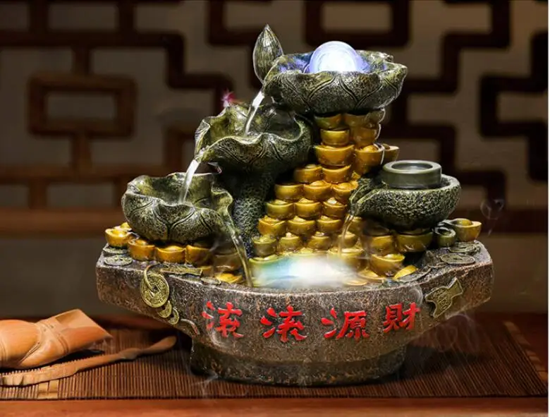 Фонтанный фонтан колеса подарок для офиса семьи гостиной украшения лодки|decorative