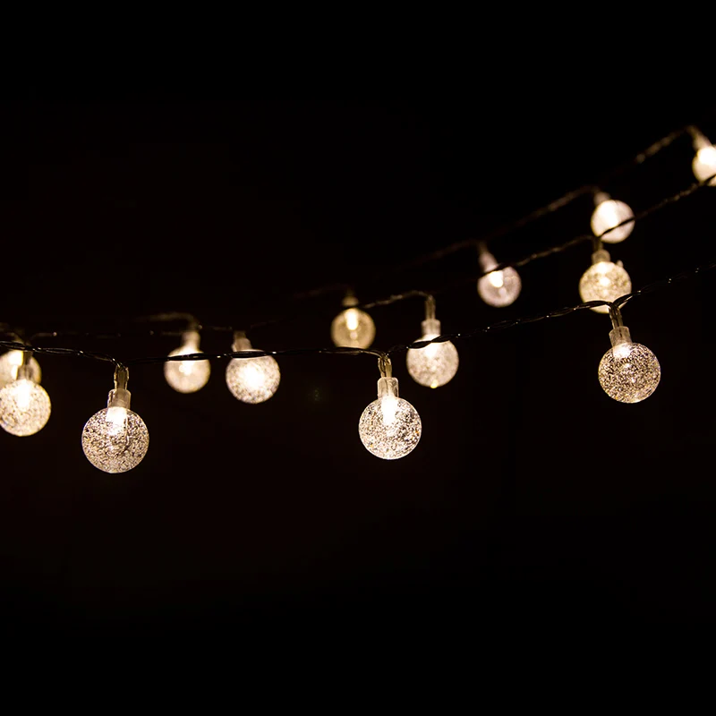 Battery Powered Garland LED Fairy Lights Christmas Decorations For Wedding Holiday Lighting Party Home Room String | Лампы и освещение