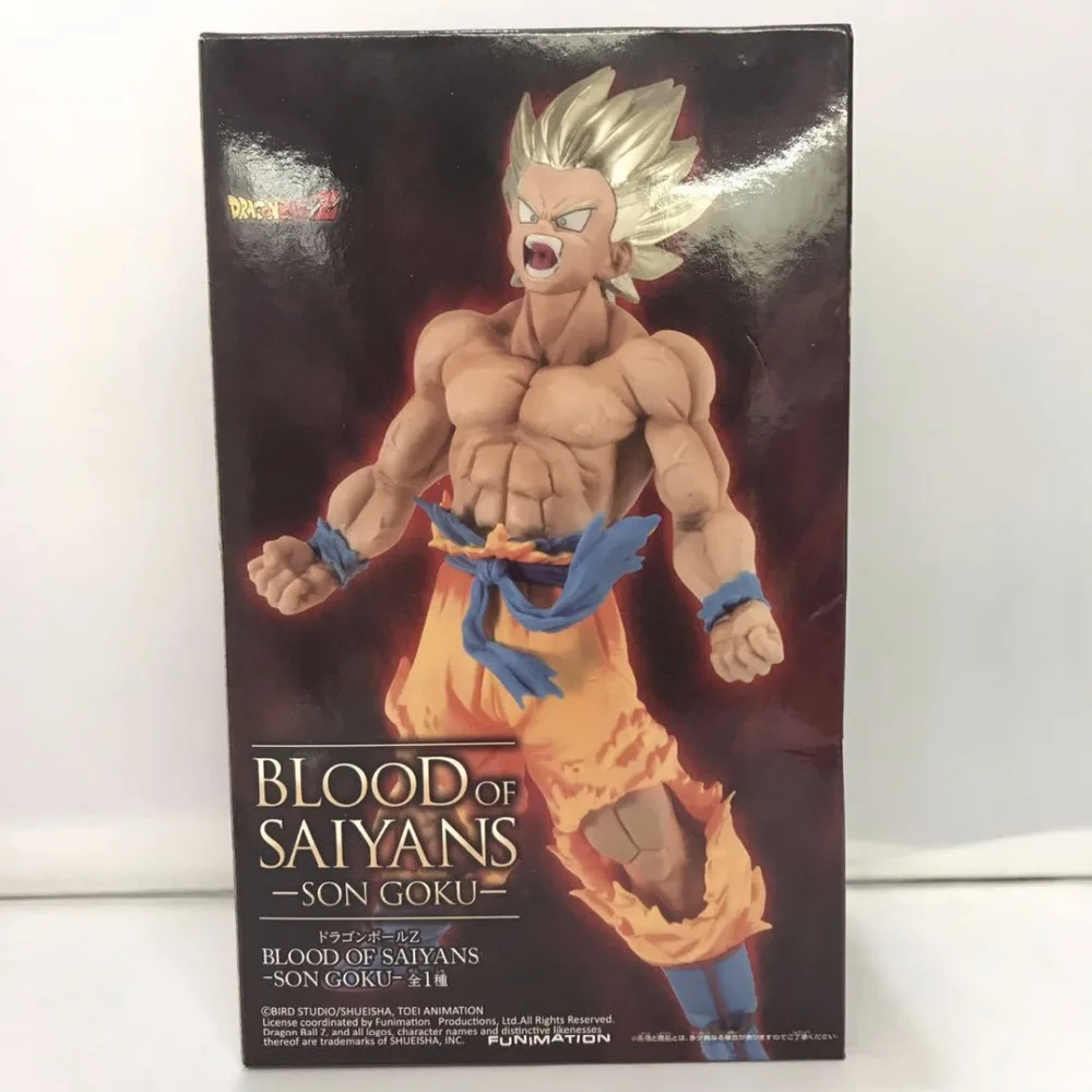 LSY фигурку Коллекционная модель куклы Супер Saiyan Kakarotto на день рождения Подарок