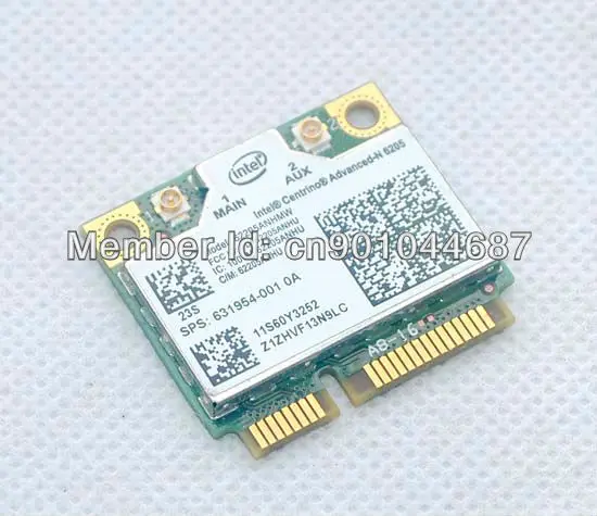 62205ANHMW 60Y3253 для Lenovo Thinkpad X220 X220i T420 T520s t520 t520i w520 x100e x120e L420 L421 беспроводная карта INTEL 6205