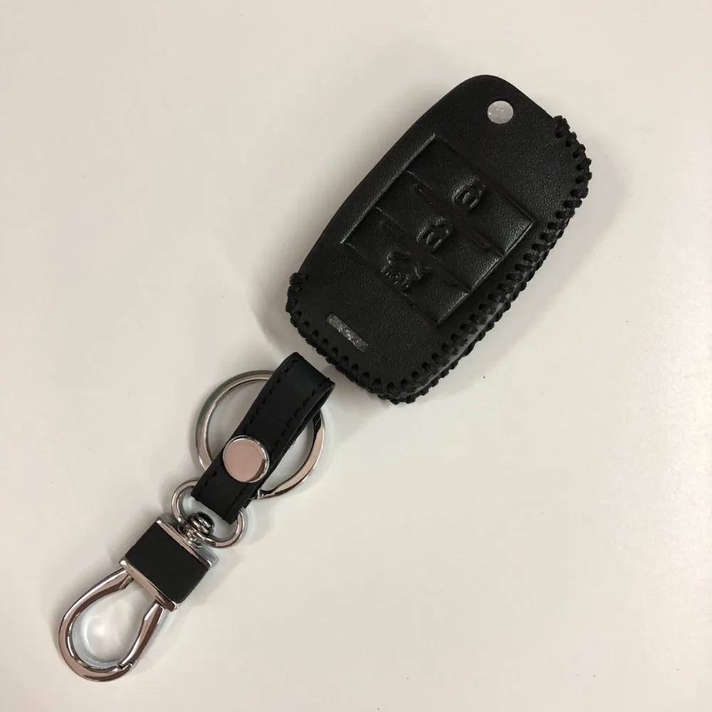 Кожаный чехол для автомобильных ключей Kia Picanto Sportage R Rio K2 K3 K5 K4 Cerato Soul Forte SORENTO Carens Ceed