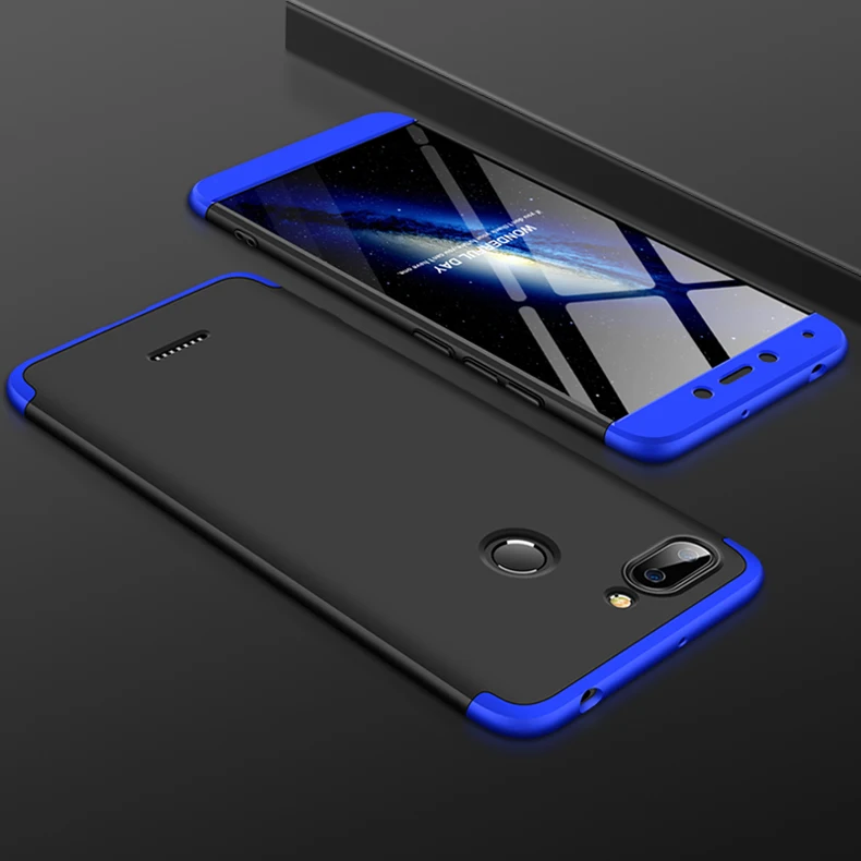 Для Xiaomi Redmi 6 чехол 360 градусов защищенный полный корпус чехол для телефона Xiaomi Redmi6 чехол противоударное покрытие+ стеклянная пленка Redmi 6