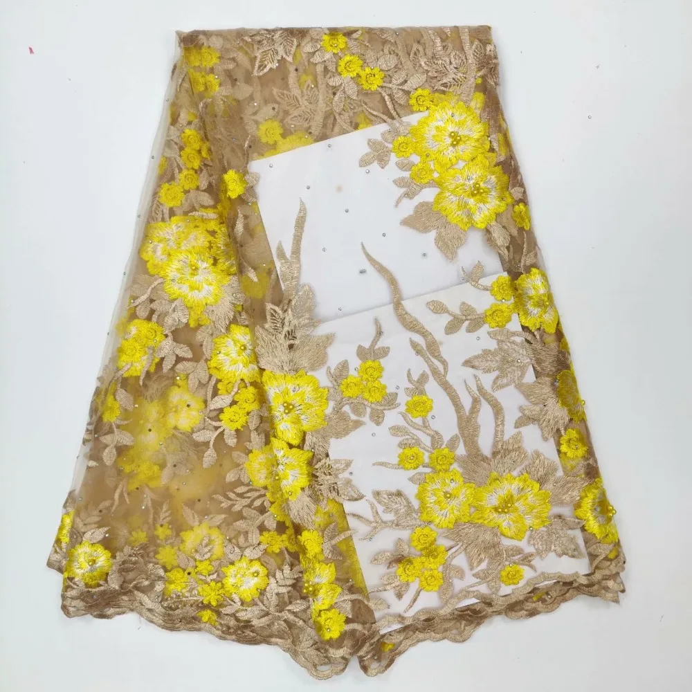 Средний прозрачный изумрудно зеленый африканский швейцарский вуаль кружево