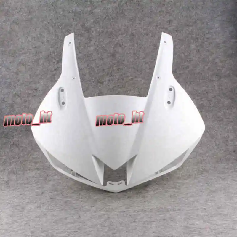 

For Honda CBR 600RR 2013-2014 Motorbike Upper Front Nose Cowl Fairing Injection Mold ABS Plastic Unpainted White
