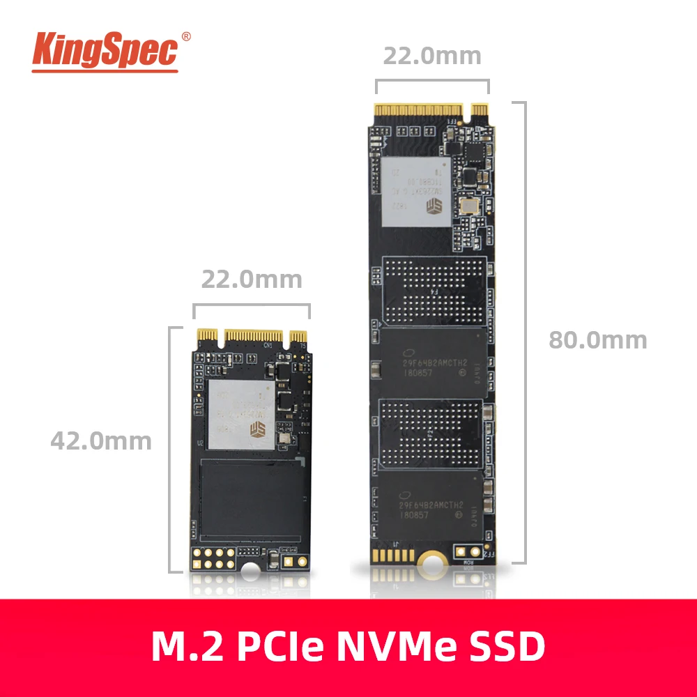 KingSpec M2 SSD 128 ГБ 256 ГБ M.2 2280 ssd 512 ГБ 1 ТБ PCIe NVMe SSD 2242 жесткий диск hdd внутренний жесткий диск для ноутбуков настольных ПК