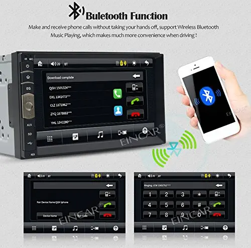 2 din FM AM Авторадио Bluetooth HD Digiatl lcd сенсорный экран радио Coche gps навигация Din