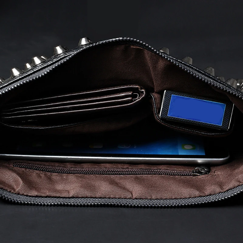 

Men Handbag Casual Clutch leather handbag for men business bag crossbody shoulder bag free shipping