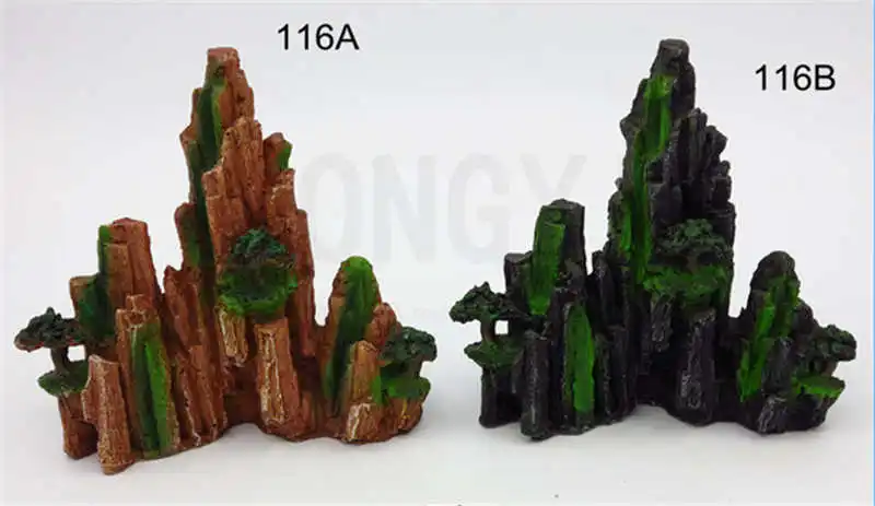 

Фотоэлемент для аквариума, украшение для аквариума, каменное дерево из смолы, ландшафтное украшение