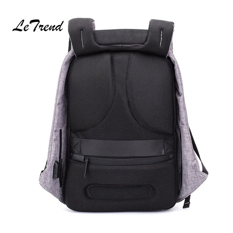 

Letrend Oxford Rolling Luggage Set Spinner Men Backpack Trolley Suitcases Wheels Student Cabin Travel Bag Business laptop bag