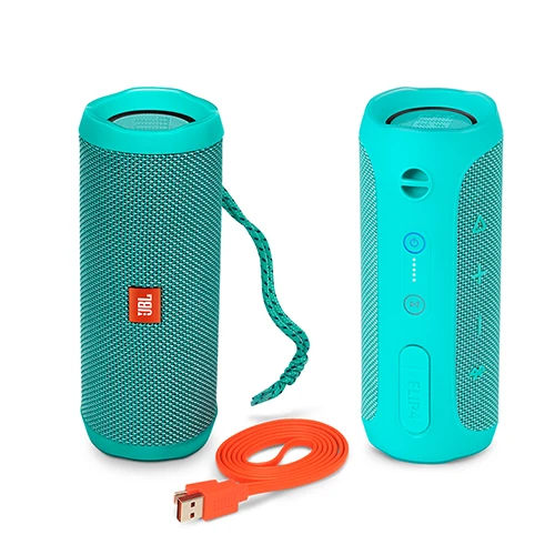 JBL Flip4 Беспроводной маленький Bluetooth Динамик МУЗЫКИ калейдоскоп 4 аудио Водонепроницаемый Мощность звук Выход Мощность 2x8 Вт 70 Гц-20 кГц - Цвет: green