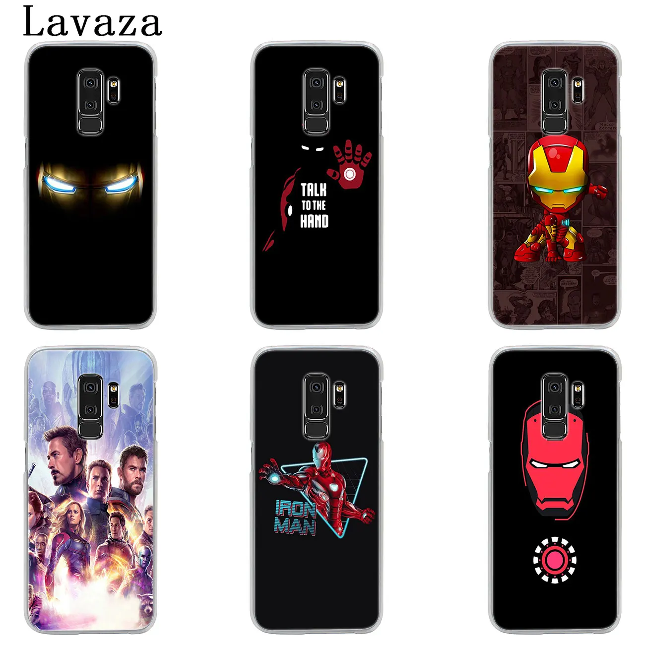 Lavaza IronMan Iron Man Marvel Hard Phone Case for Samsung Galaxy S10 E S8 + S9 Plus S6 S7 Edge S10E Cover | Мобильные телефоны и