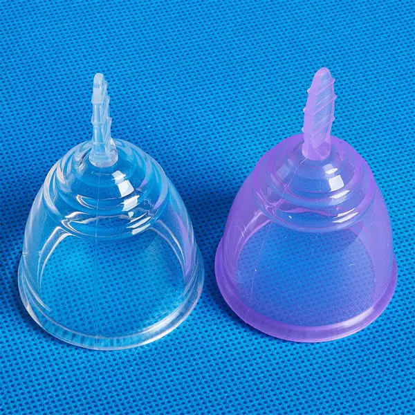 50 шт. менструального разряда медицинского силикона менструальная чаша