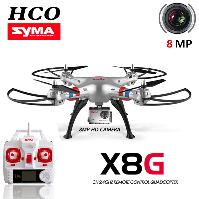 Новое Прибытие Сыма X8G Летательный Аппарат с 8 МП HD Камера GoPro применимо RC Quadcopter