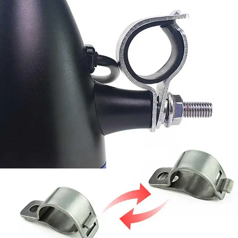2CS Motorbike Handlebar Audio Stereo Motorcycle Speaker MP3 Radio USB Bluetooth Silver