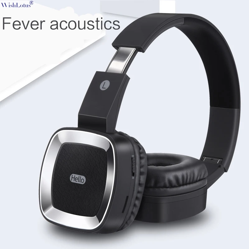 Bluetooth наушники WishLotus V4.0 Беспроводные стереонаушники T6 со слотом для карты Micro