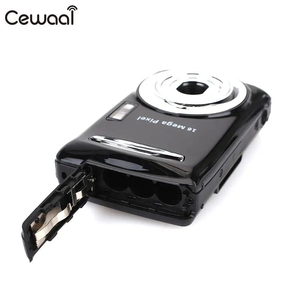 Cewaal цифровая камера s 2,4 дюймов экран 1,6 М пикселей ультра Фото DVR Точная стабильная HD камера