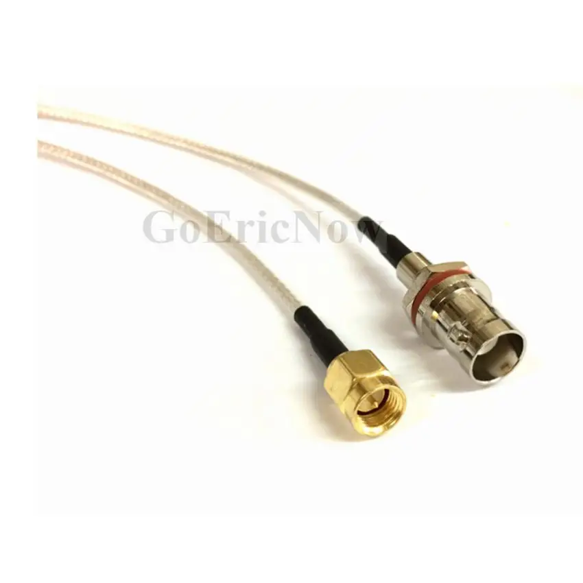 5 шт. RF коаксиальный SMA штекер к гнезду BNC адаптер Антенна отрезок белый коннектор