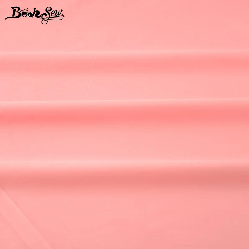 50cmx160cm pink Booksew хлопчатобумажных тканей Текстиль для дома 25 одноцветное Цвета пакет ремесел Постельное бельё квилтинга Костюмы Вышивание Жир Квартал метр пэчворк - Цвет: 50cmx160cm pink
