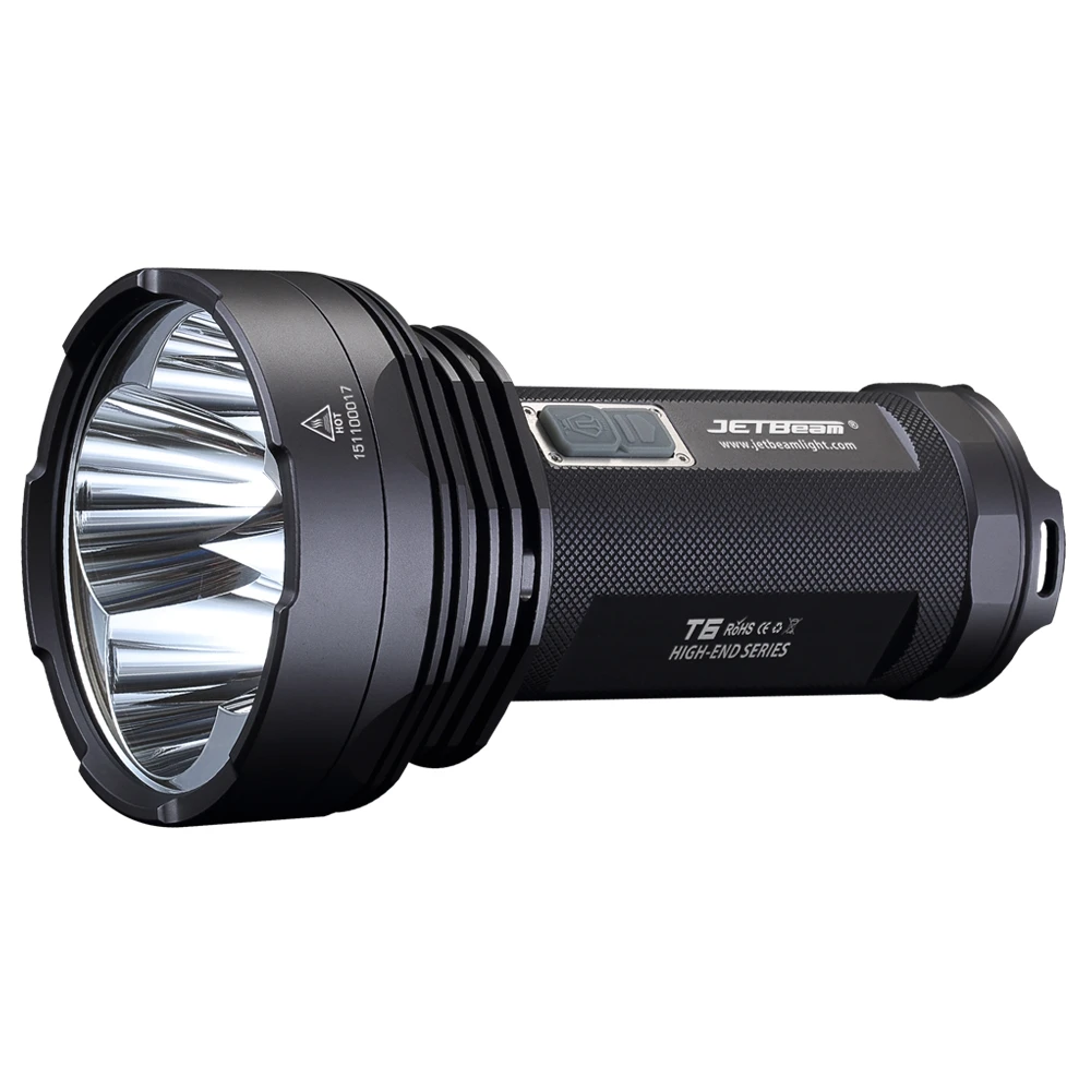 Фонарик JETbeam T6 4 * CREE XP L светодиодный Max.4350 лм 750 м дальность луча фонарь для Охота