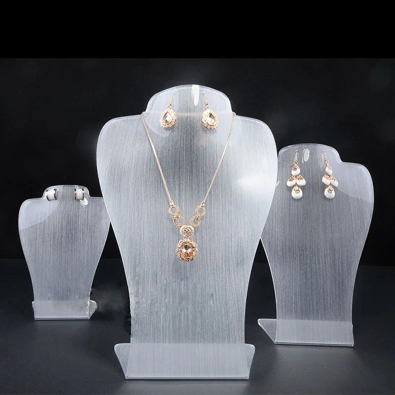 Акриловая подставка для подвесок froster держатель ожерелья серьги и торговая