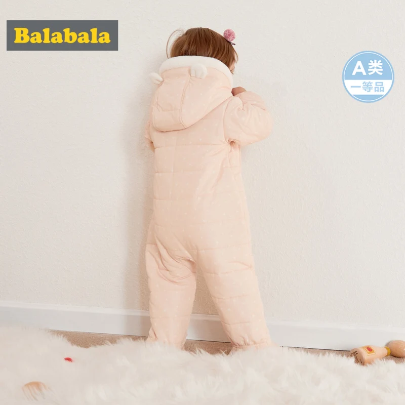 Balabala/детский зимний комбинезон на двойной молнии с подкладкой для маленьких