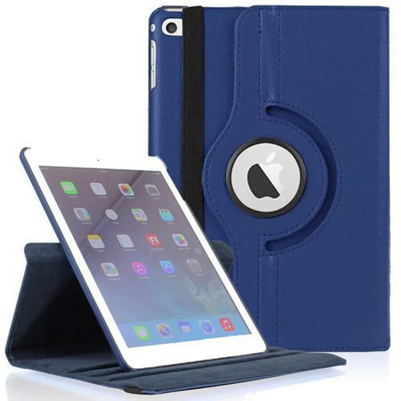 Вращающийся на 360 градусов чехол из искусственной кожи для Apple iPad 2 3 4 PU кожаный
