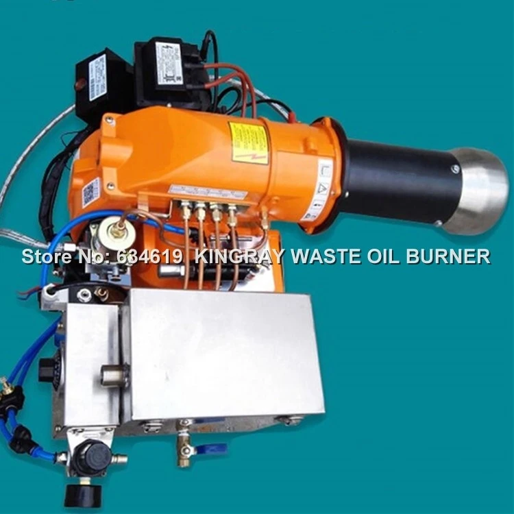 Boiler 300kw Waste Oil Burner Used Diesel Burner Kerosene / Heavy Oil