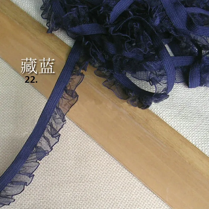 20 м/лот аксессуары для одежды сделай сам эластичная лента органза оборки