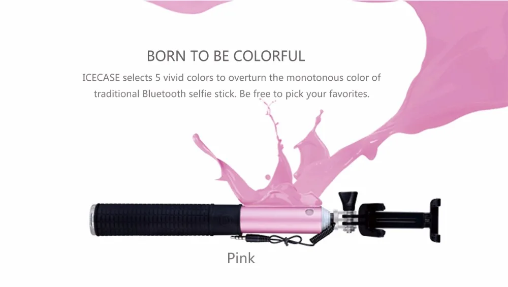 Новый материал более низкая цена кабель selfie палка для смартфонов популярный