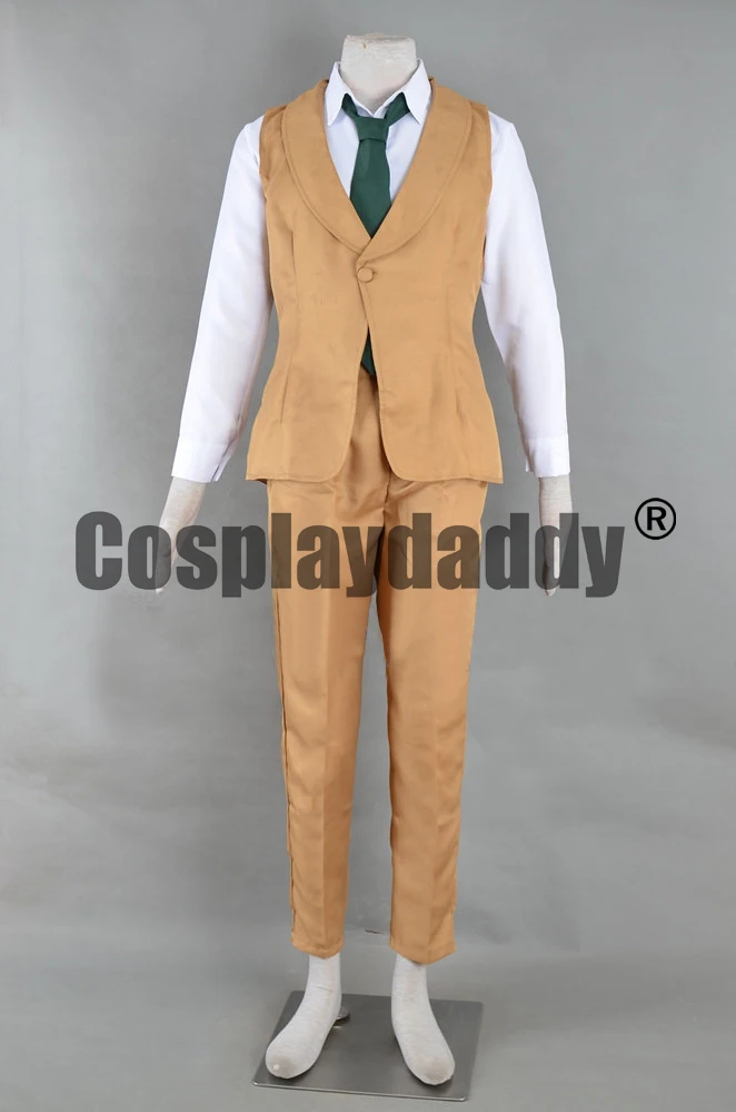 Lupin III инспектор Zenigata Koichi 2015 ТВ Ver. Костюм униформы для косплея F006|Костюмы аниме| |