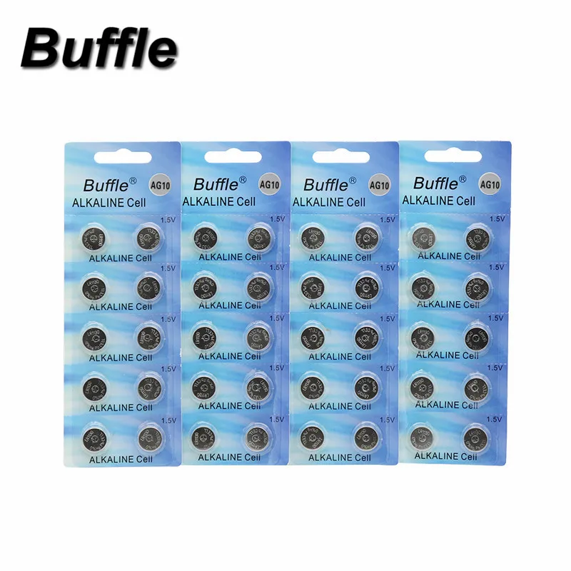 40 шт./4 упаковки щелочные батарейки AG10 LR1130 389 SR1130 Button 189 LR54|ag10 lr1130|coin cell batterycoin battery |