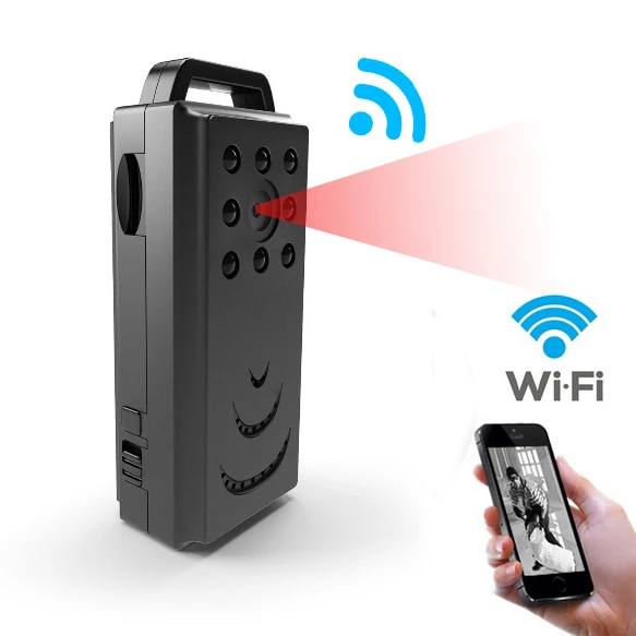 Мини камера Wifi ночного видения IP Беспроводная HD 1080P для полиции портативная