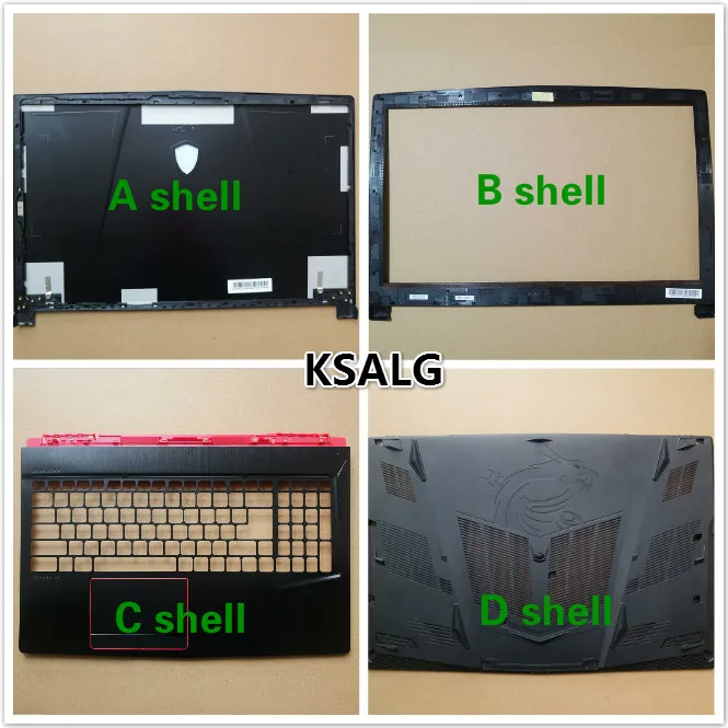 Новая задняя крышка с ЖК дисплеем для подставки рук MSI GE63 GE63VR петлями базовая