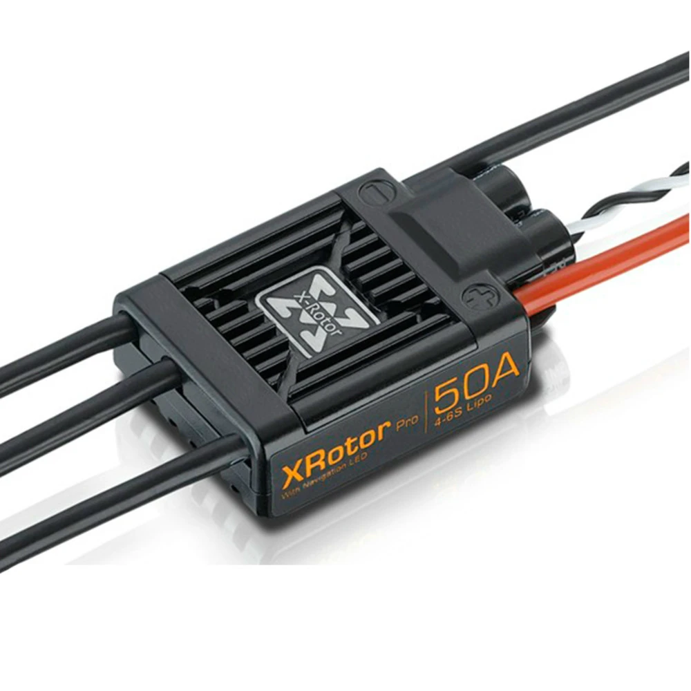 100% оригинал Hobbywing ESC XRotor Pro 50A 4 6S бесщеточный контроллер скорости двигателя для