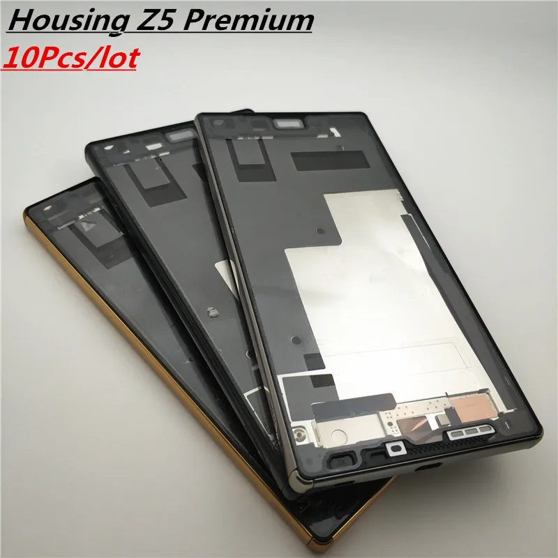 10 шт. Оригинальный Новый 5 дюймов для Sony Xperia Z5 Premium Z5P E6853 E6833 E6883 рамка средняя