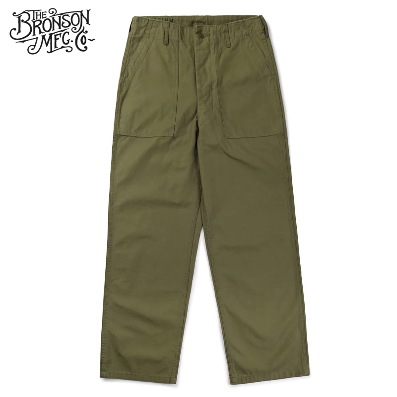 Bronson OG-107 мужские свободные прямые повседневные длинные брюки в стиле милитари