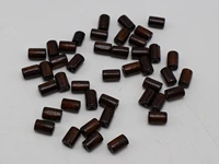 200 brown wood column tube beads 6x10mmwooden spacer