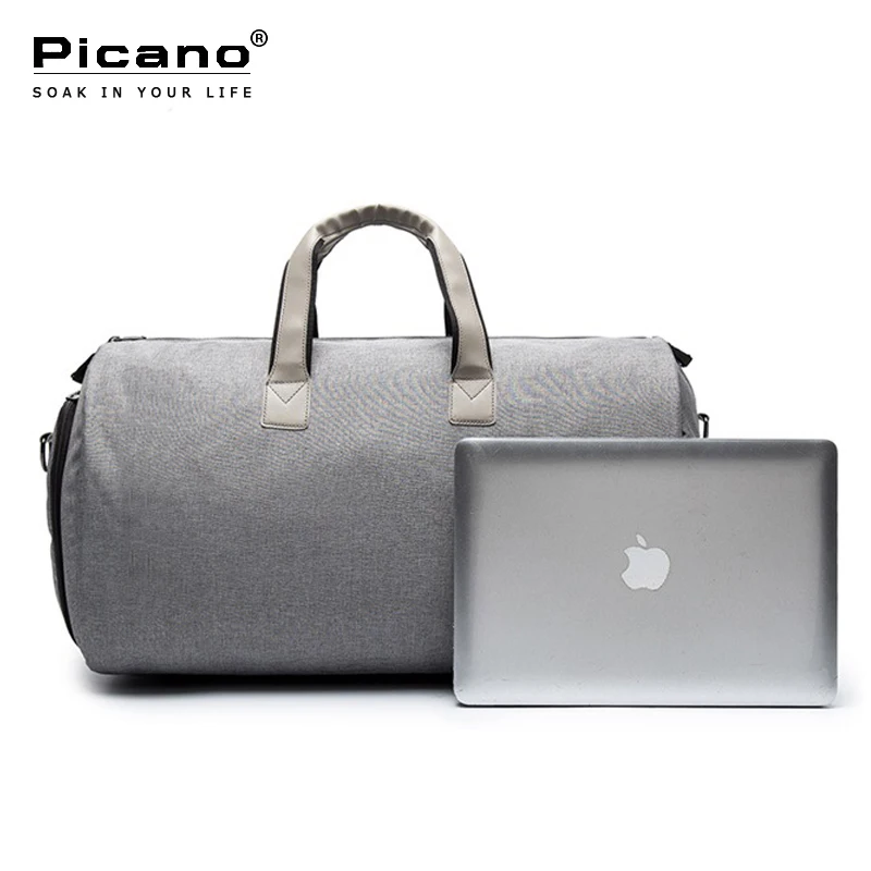 Picano Travel Bag Men 2 in 1 Garment Large Capacity Multi-function Foldable Oxford Duffle handbags Suit Business Tourist | Багаж и сумки
