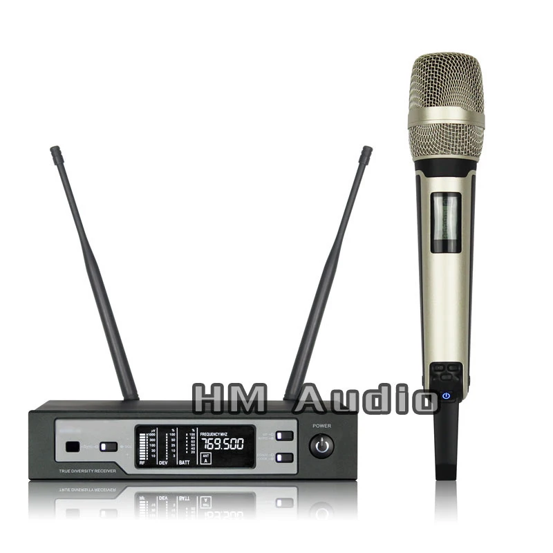 

New High Quality Professional SKM9100 True Diversity Handheld Wireless Microphone professional lavalier clip microphone headset