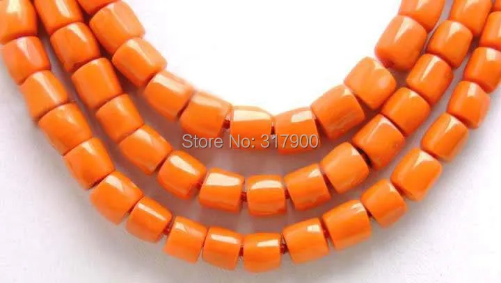 GENUINE NATURAL 3 Strands Thick Slice Pink Coral Necklace earring &amp Beauty Clasp | Украшения и аксессуары